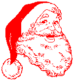 Santa blinks